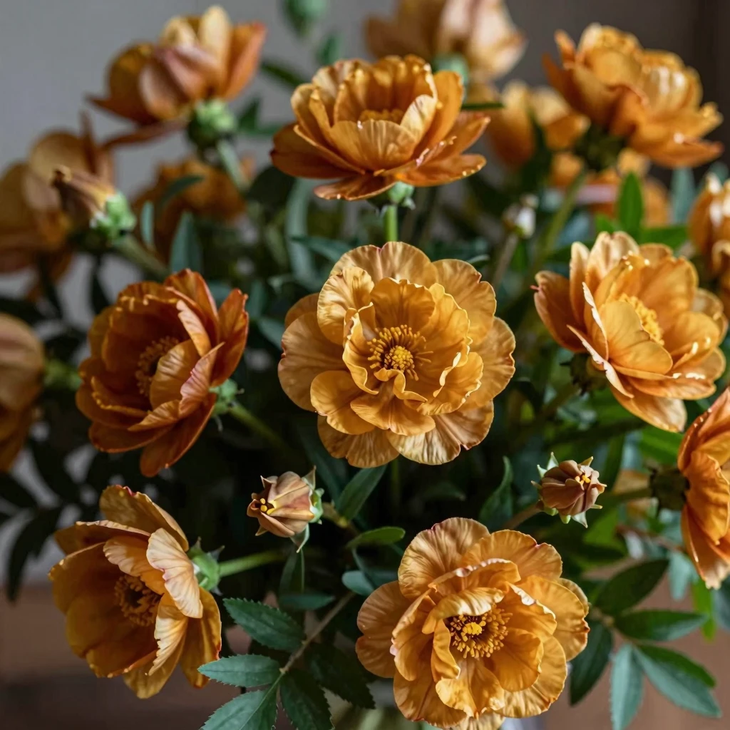 Amber Fields arrangement by Artoacreativeie